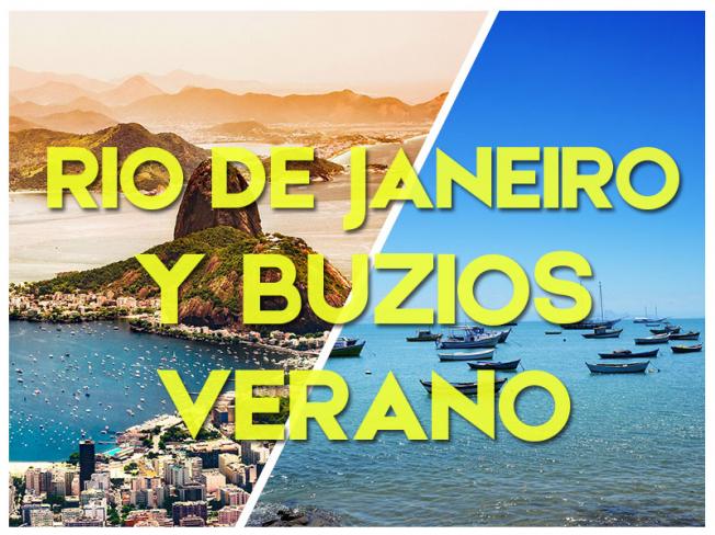 RIO DE JANEIRO Y BUZIOS COMBINADO - VERANO 2023