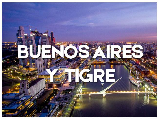 BUENOS AIRES y TIGRE - FERIADO 2023