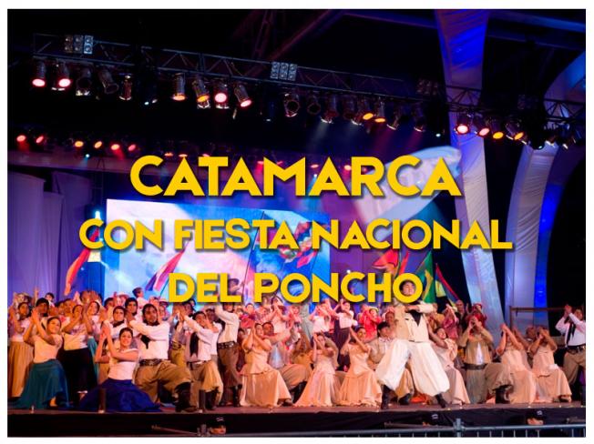 CATAMARCA con FIESTA NACIONAL DEL PONCHO - 2023