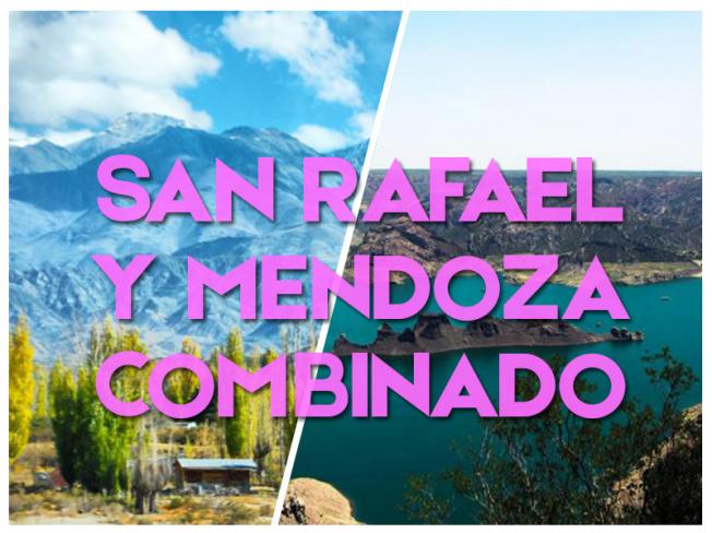 SAN RAFAEL y MENDOZA con ALTA MONTAÑA y TERMAS - INVIERNO 2023